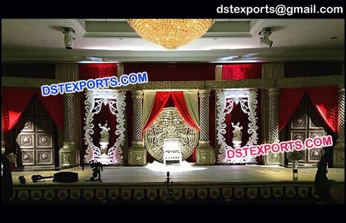 Customized Wedding Stage Back Frames