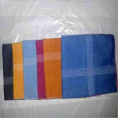 Mens Colored Cotton Handkerchief