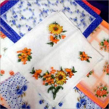 Ladies Printed Cotton Handkerchief
