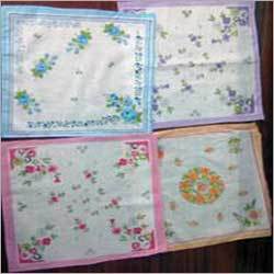 Ladies Floral Printed Handkerchief