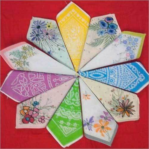 Printed Ladies Handkerchief