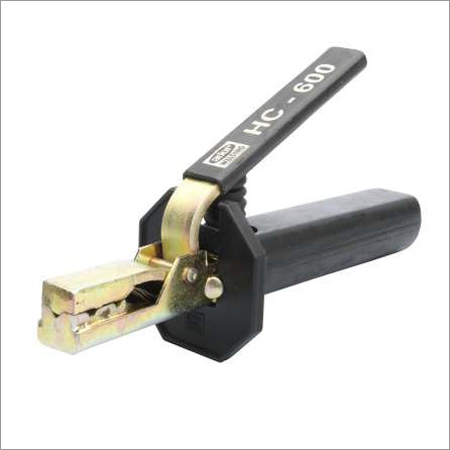 Ador Gas Welding And Cutting Holder - Metal, Black, 600A | Ergonomic Handle, Secure Grip, Heat Resistant