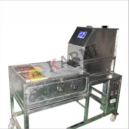 Chapati Press With Grill Machine