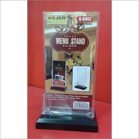 Menu Card Holder