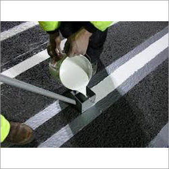 White Thermoplastic Road Marking Paint
