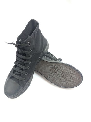 Men Rubber Canvas Shoes