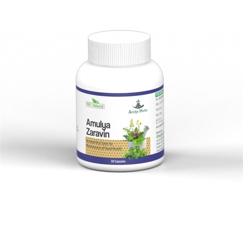Ayurvedic Medicine Amulya Zaravin Capsules For Antiaging