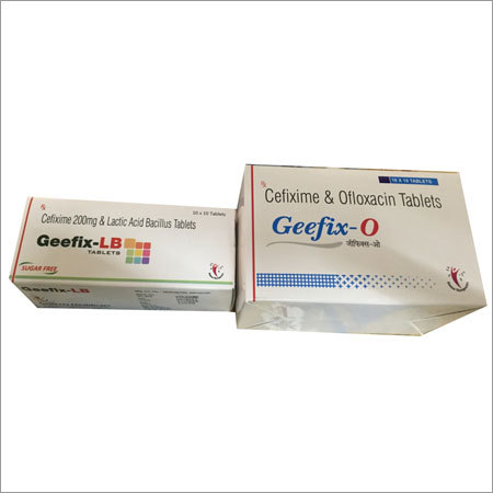 Ceflixime & Ofloxacin Tablets