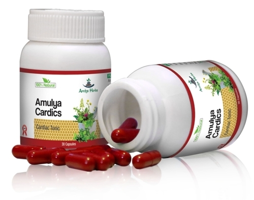 Ayurvedic Medicine Amulya Heart Care Capsules