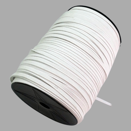 5mm White Elastic Tape