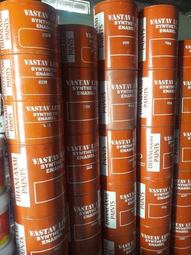 Synthetic Enamel-Industrial Red Oxford - Synthetic Enamel, Red, 1 Litre | Durable Finish, Glossy Look, Corrosion Resistant, Fast Drying