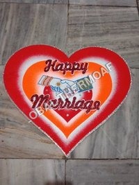 Thermocol Wedding Heart