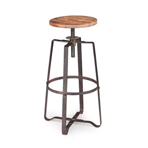 Industrial Sturdy metal Bar stool
