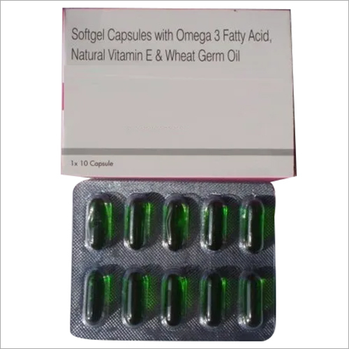 Vitamin E and Wheat Germ Oil Capsules