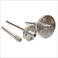 Threaded Thermowell - Ss304, Ss316, Hastelloy C, Monel, Sizes 1-10 Inch | Industrial Use, Silver, Multiple Connection Options, Custom Specs Available