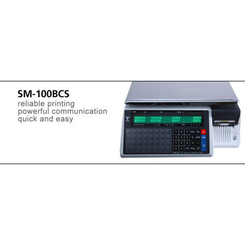 Label and Receipt Printing Scale