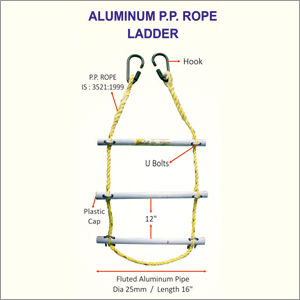 Aluminum P P Rope Ladder