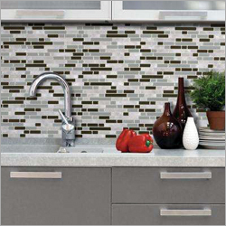 Wall Tiles - Ceramic, Varied Sizes, Grey, 8mm Thickness | Durable, Stylish, Water Resistant, Glossy Finish, Easy Installation