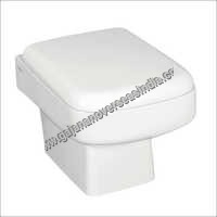 Bathroom Wall Hung Toilet - Ceramic Material, 560x360x340 Mm Size, White Color | Compact Design, Easy To Clean, Space-saving Solution