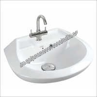 White Round Sink