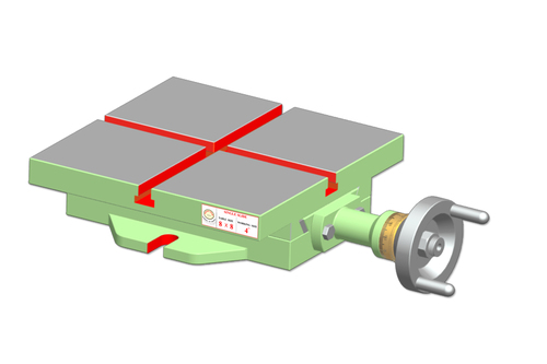 Square Table Single Slide