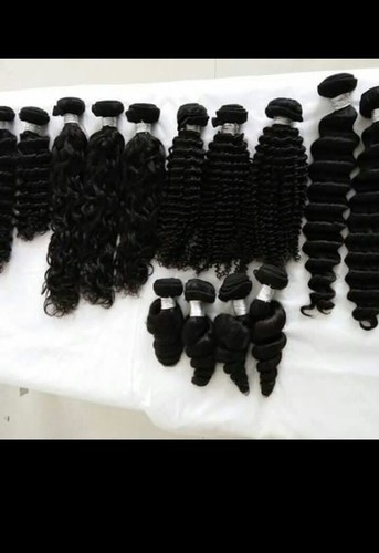 Black Styled Or Textured Human Hair