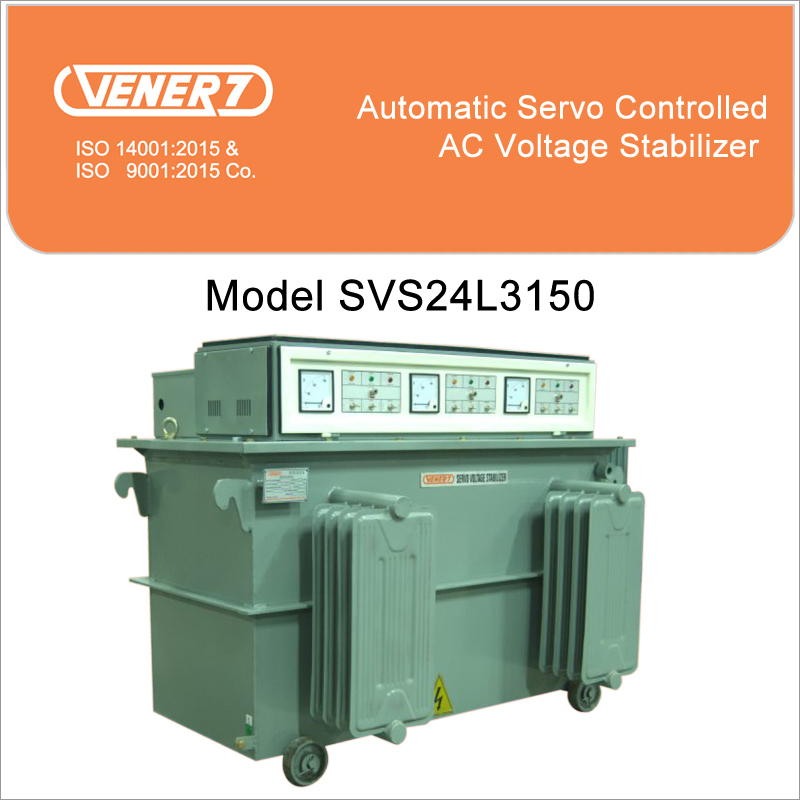 150 Kva Oil Cooled Servo Voltage Stabilizer - Ambient Temperature: -20 Deg C To +50 Deg C Celsius (Oc)
