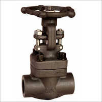 Forged Steel Globe Valve - High Pressure, Manual Control , Rust And Corrosion Resistant, Black-oxide Finish, High Temperature Applications