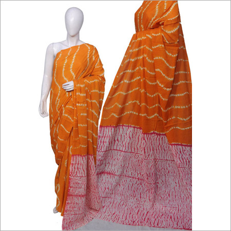 All Ladies Bagru Print Cotton Sarees