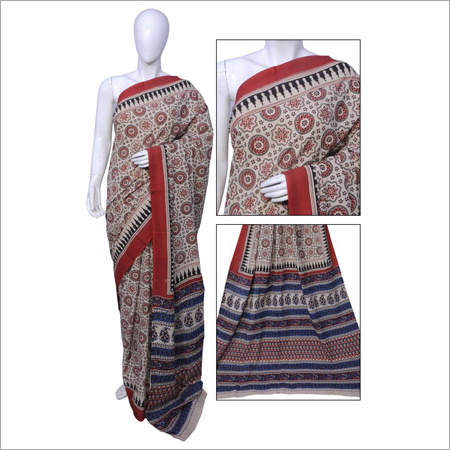 All Ladies Bagru Print Designer Sarees