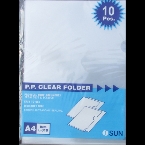 PP Clear Folder