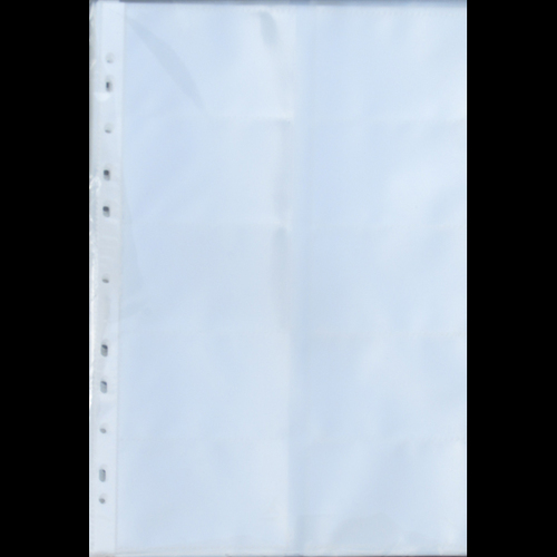Sheet Protector Punch Pockets