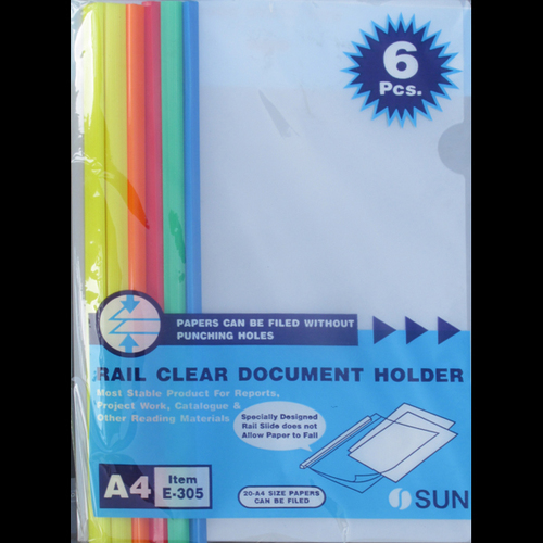 Clear File Holder