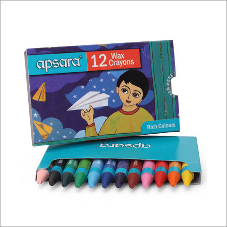 Apsara Wax Crayons Color 12