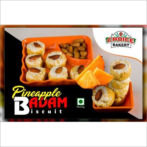Pineapple Badam Biscuit