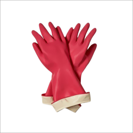 Supported PVC Hand gloves