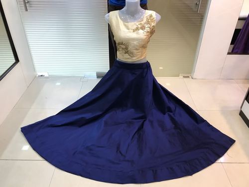 Crop Top Salwar Suit
