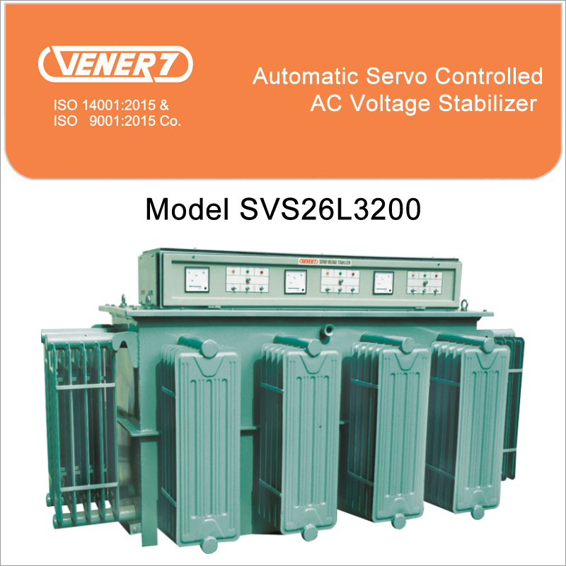 200 kVA Oil Cooled Servo Voltage Stabilizer