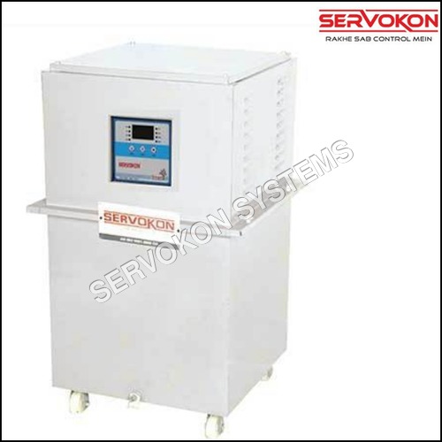 Single Variac Type Servo Stabilizer - Oil Cooled