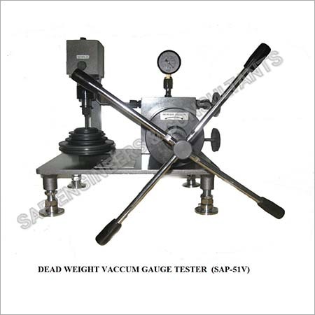 Dead Weight Vaccum Gauge