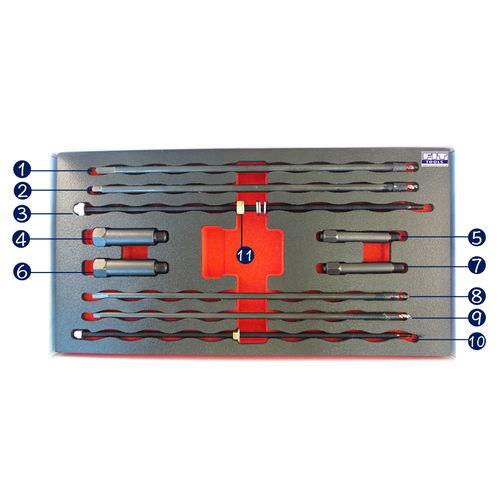 10 pcs Glow Plug Removal Remover Extraction Tool Kit