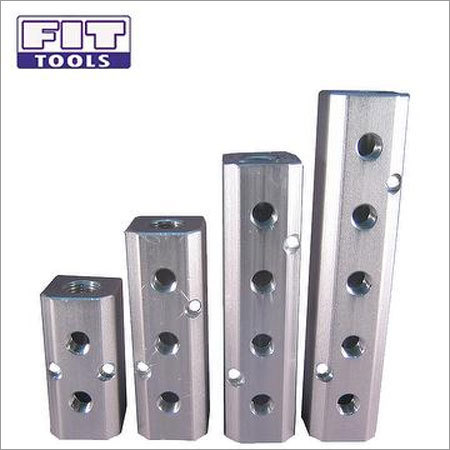 1-2 Large Multi Way Pass Air Hose Manifold Splitter Inline Block