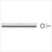Silver Stainless Steel Watch Tube