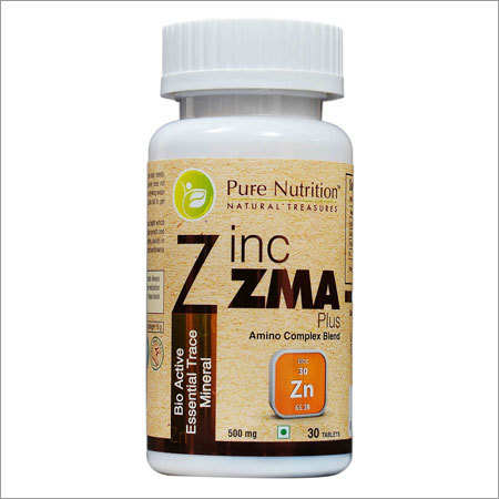 Zinc Zma Plus (Bio Active Essential Trace Minerals) Efficacy: Promote Nutrition