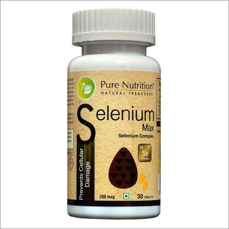 Selenium Max (Prevents Cellular Damage) Efficacy: Promote Nutrition