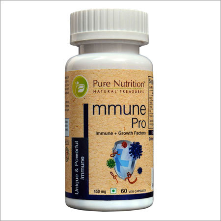 Immune Pro - Natural Bovine Colostrum Capsules | Boosts Immunity Supports Healthy Intestinal Flora Aids Diabetic Management Promotes Muscle Growth and Fat Burning