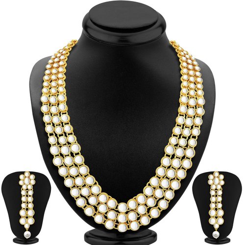 Bollywood Stylish Kundan Necklace Set