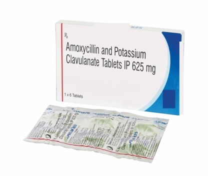 Amoxicillin and Potassium clavulanate