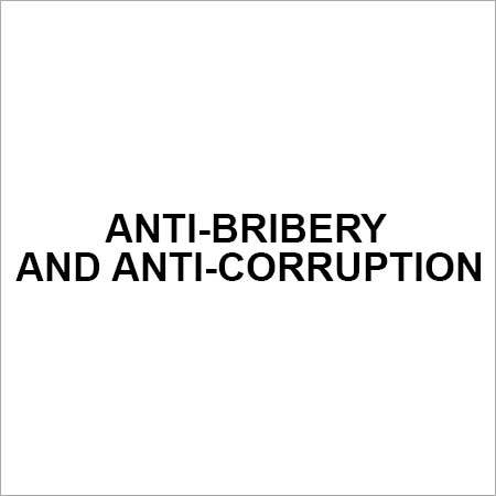Anti-bribery and Anti-corruption