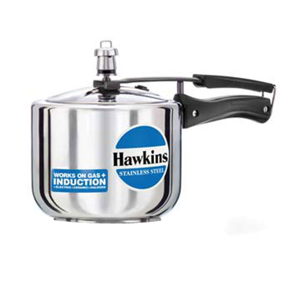 3 Ltr Stainless Steel Induction Compatible Hawkins  Pressure Cooker Body Thickness: 144 Millimeter (Mm)